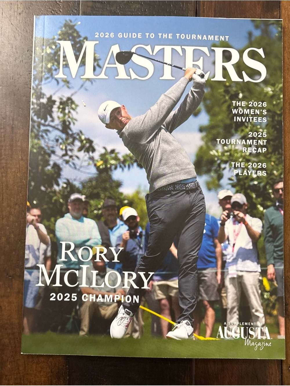 Augusta Magazine April 2026 Masters Issue Guide To The Tournament Rory McIlory